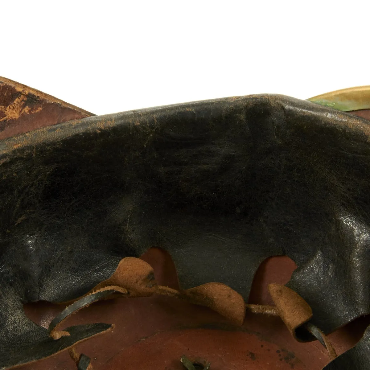 Original German WWI Saxon Model 1897 Foot Artillery Pickelhaube Kugelhelm Helmet - Dated 1912